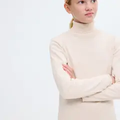 MANGO KIDS - Sweater Punto Cuello Alto Niña