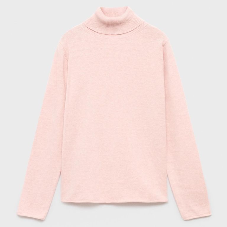 Sweater Punto Cuello Alto Niña