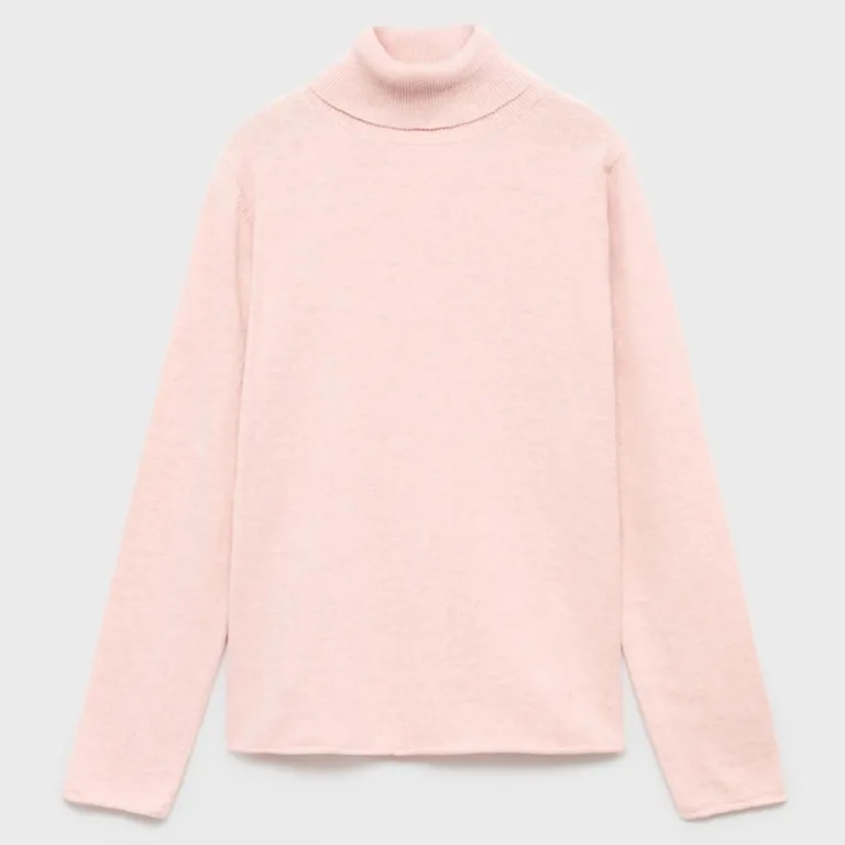 Sweater Punto Cuello Alto Niña