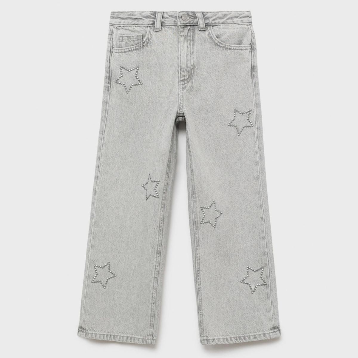 MANGO KIDS - Jeans Wideleg Estrellas Niña Mango Kids