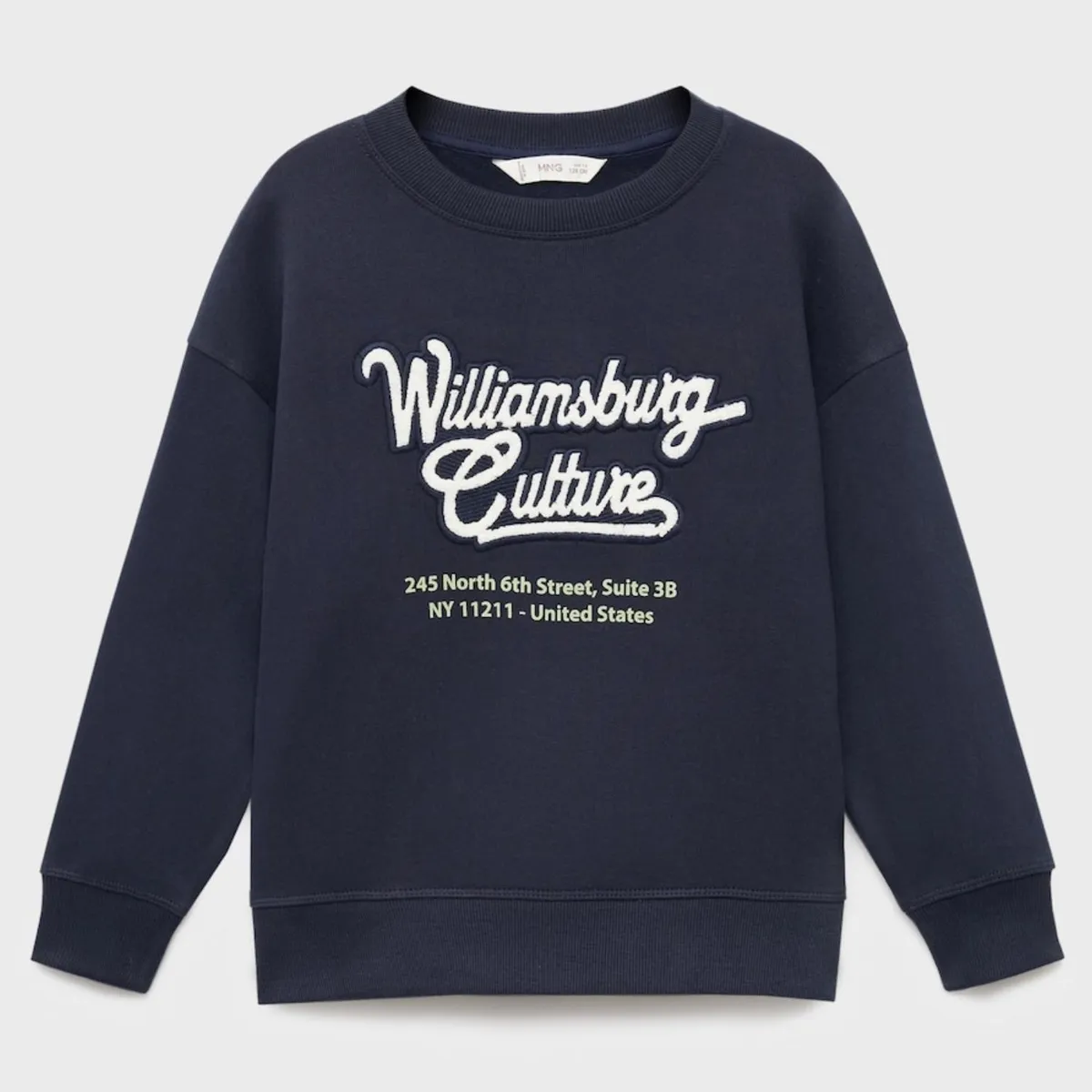 MANGO KIDS - Polerón Bordada Estampada Niño Mango Kids