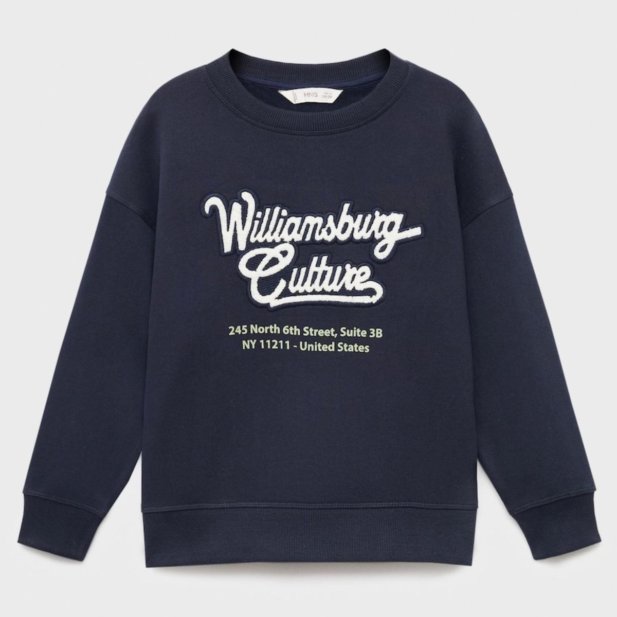 MANGO KIDS - Polerón Bordada Estampada Niño Mango Kids