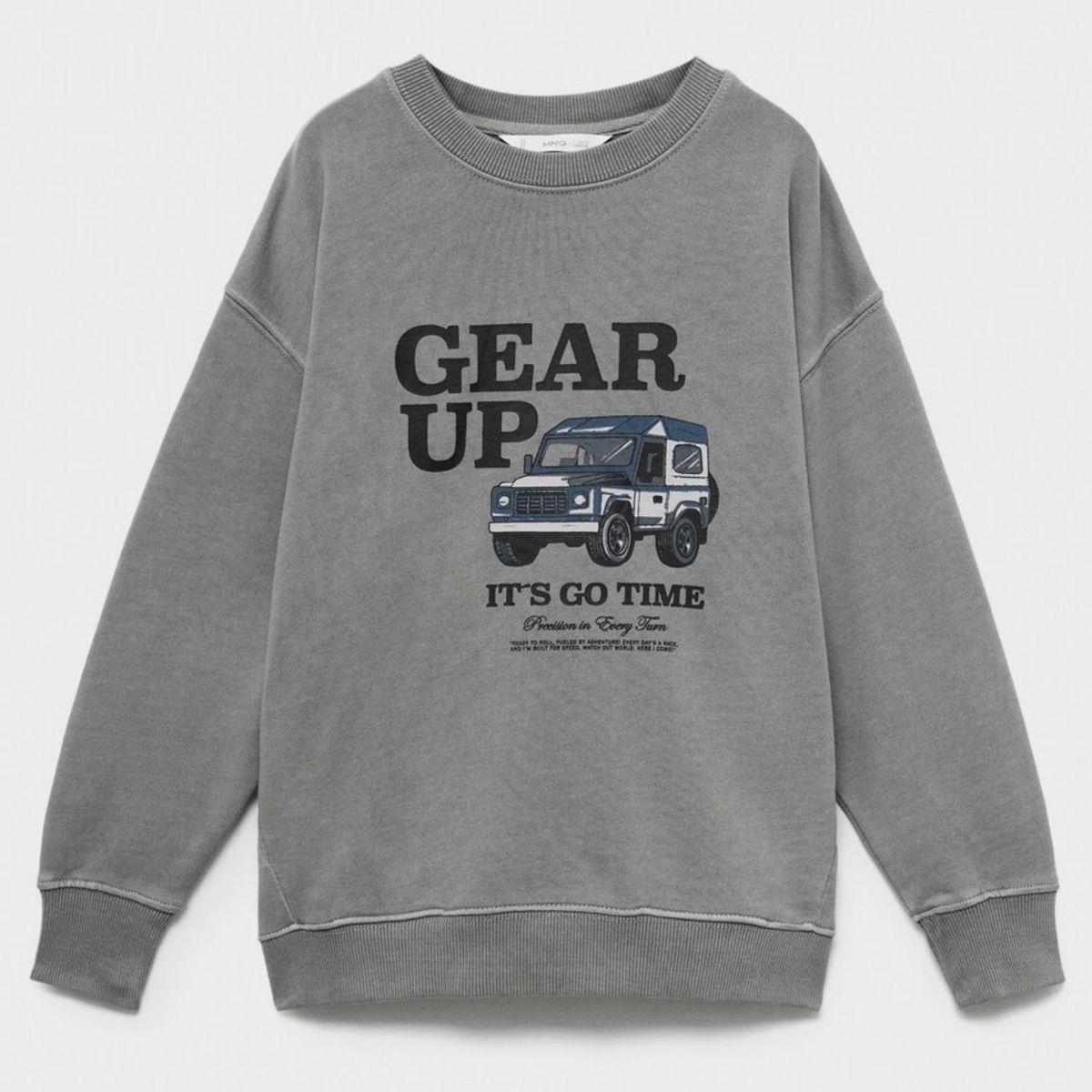 MANGO KIDS - Polerón Algodón Estampada Niño Mango Kids