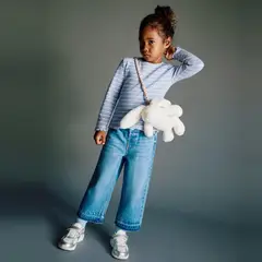 MANGO KIDS - Polera Rayas Algodón Bebé Niña
