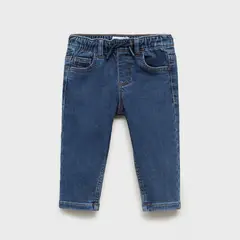 MANGO KIDS - Jeans Rectos Cordón Bebé Niño