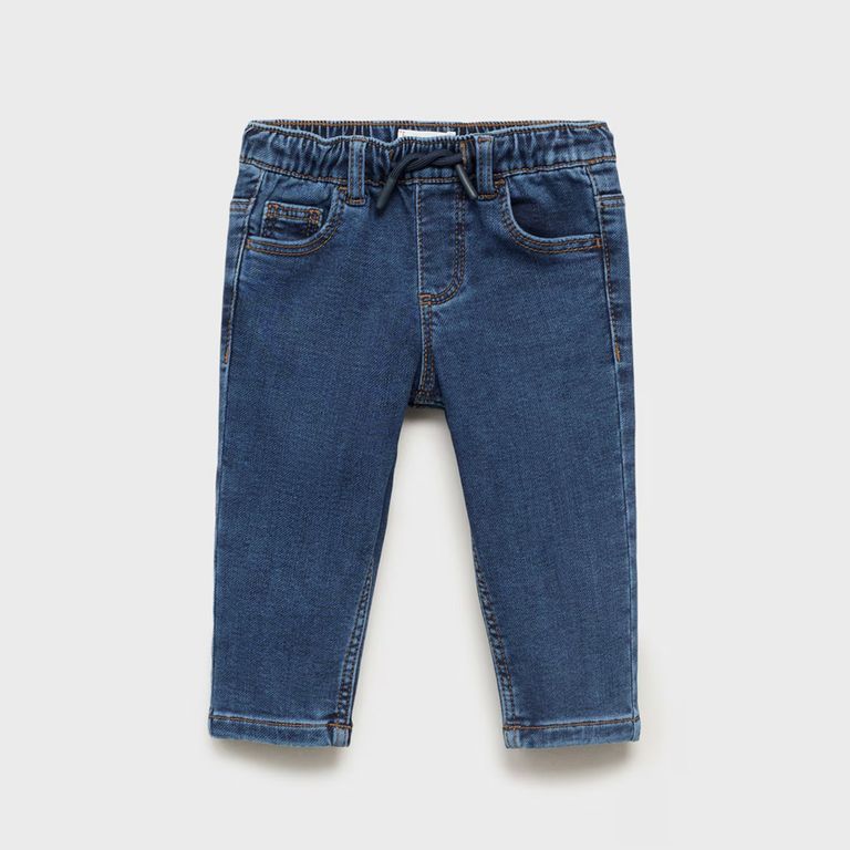 Jeans Rectos Cordón Bebé Niño