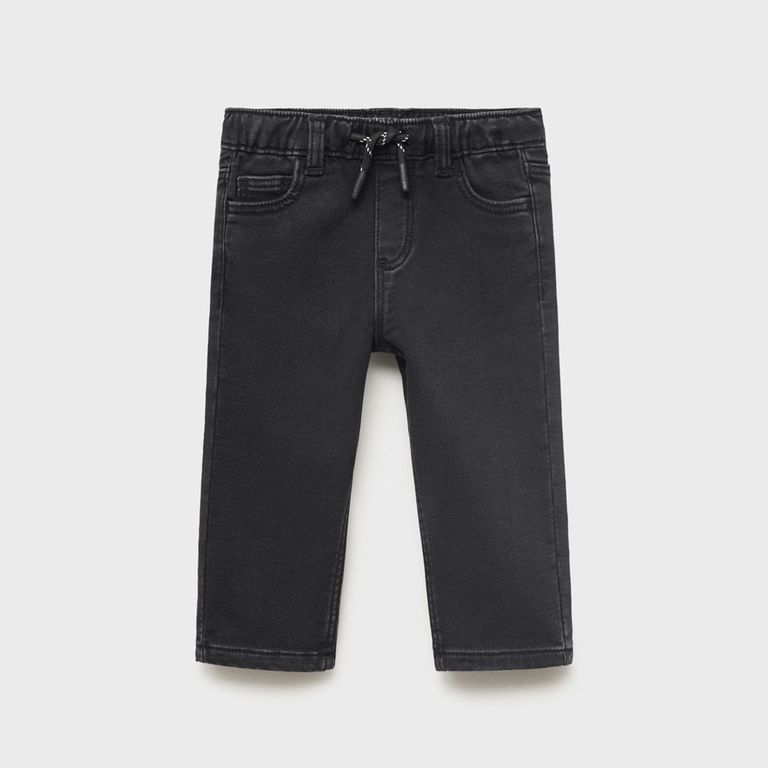 Jeans Rectos Cordón Bebé Niño