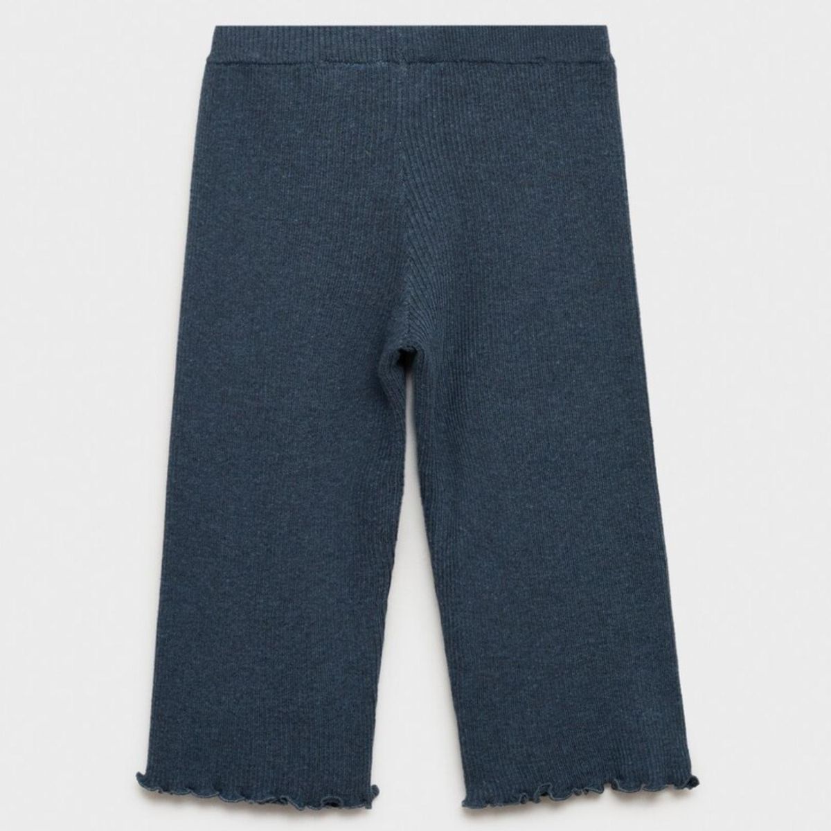 MANGO KIDS - Pantalón Punto Canalé Bebé Niña Mango Kids