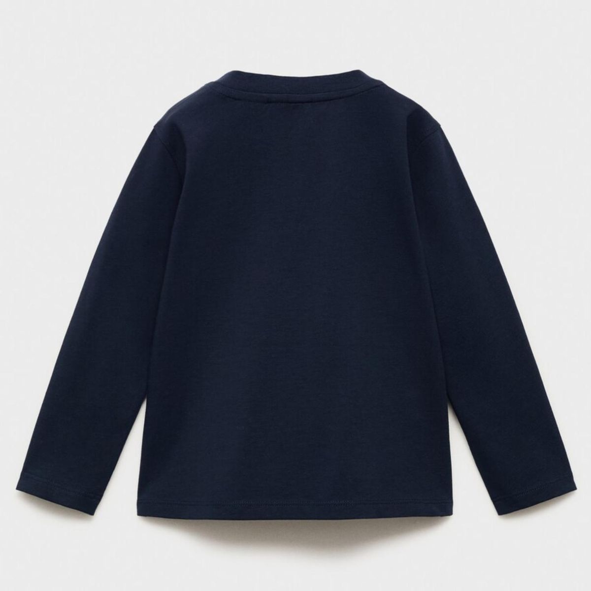 MANGO KIDS - Polera Algodón Manga Larga Bebé Niño Mango Kids