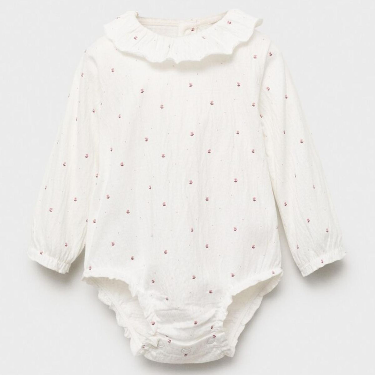 MANGO KIDS - Body Estampado Floral Unisex Bebé Mango Kids