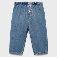 MANGO KIDS - Jeans Rectos Botones Unisex Bebé