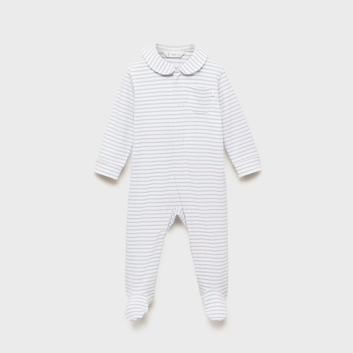MANGO KIDS - Pijama Body Rayas Unisex Bebé Mango Kids