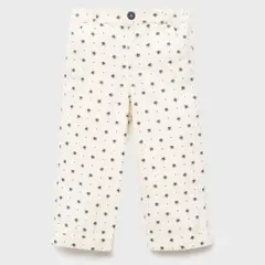 MANGO KIDS - Jeans Rectos Estampado Floral Bebé Niña