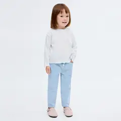 MANGO KIDS - Polera Algodón Rayas Bebé Niña