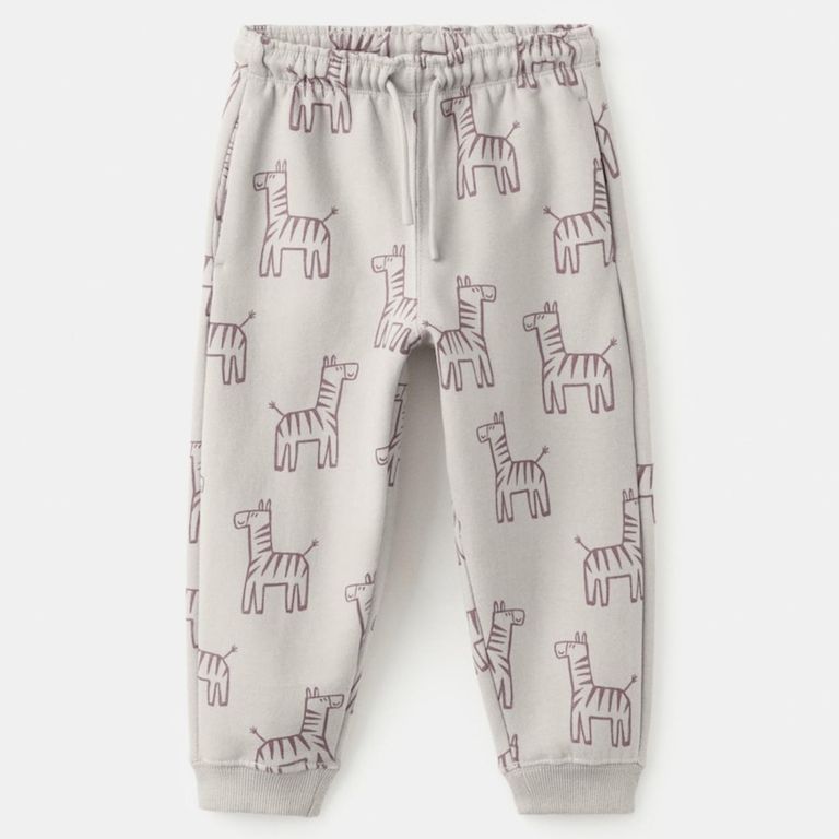 MANGO KIDS Joggers Algodón Estampados Bebé Niño
