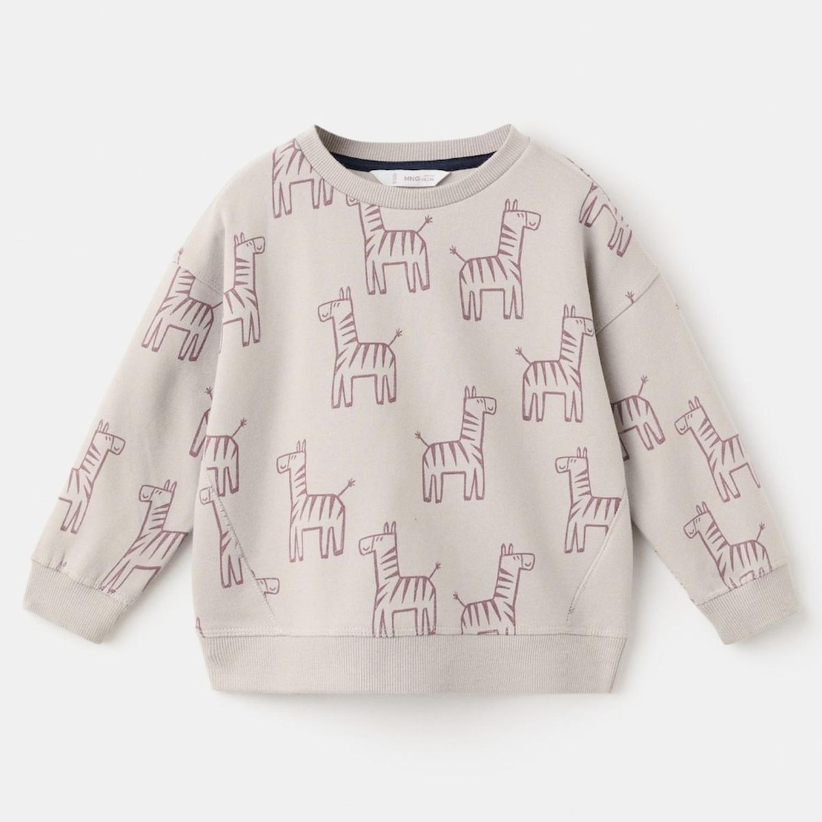 MANGO KIDS - Polerón Algodón Estampada Bebé Niño Mango Kids