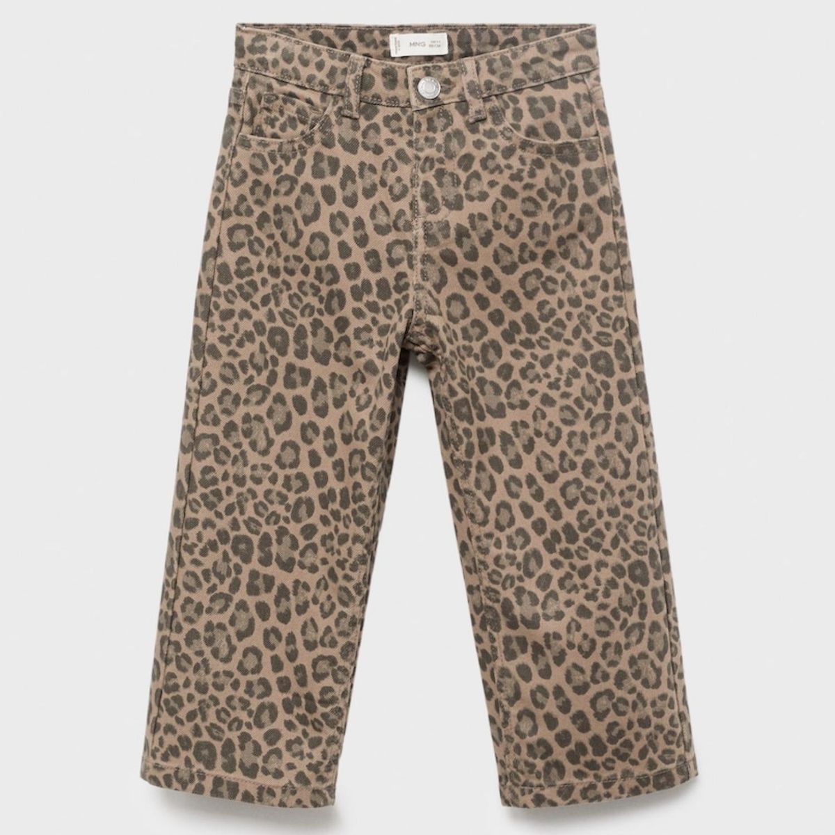 MANGO KIDS - Jeans Rectos Leopardo Bebé Niña Mango Kids