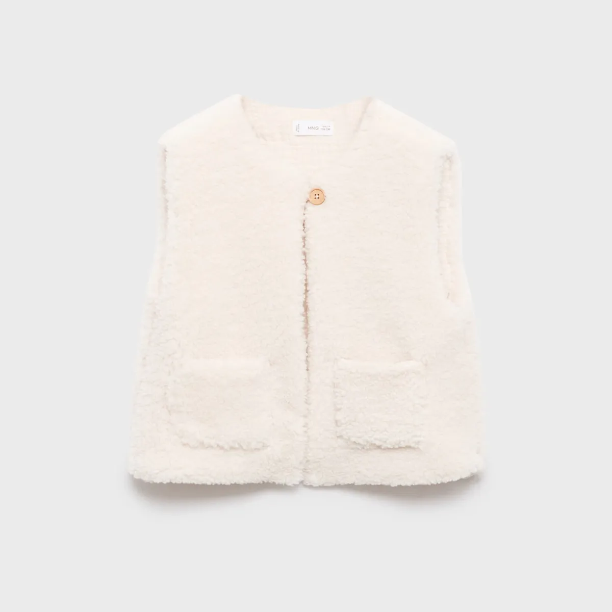 MANGO KIDS - Chaleco Borreguito Bebé Niña Mango Kids