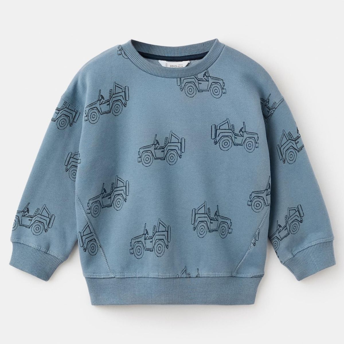 MANGO KIDS - Polerón Algodón Estampada Bebé Niño Mango Kids