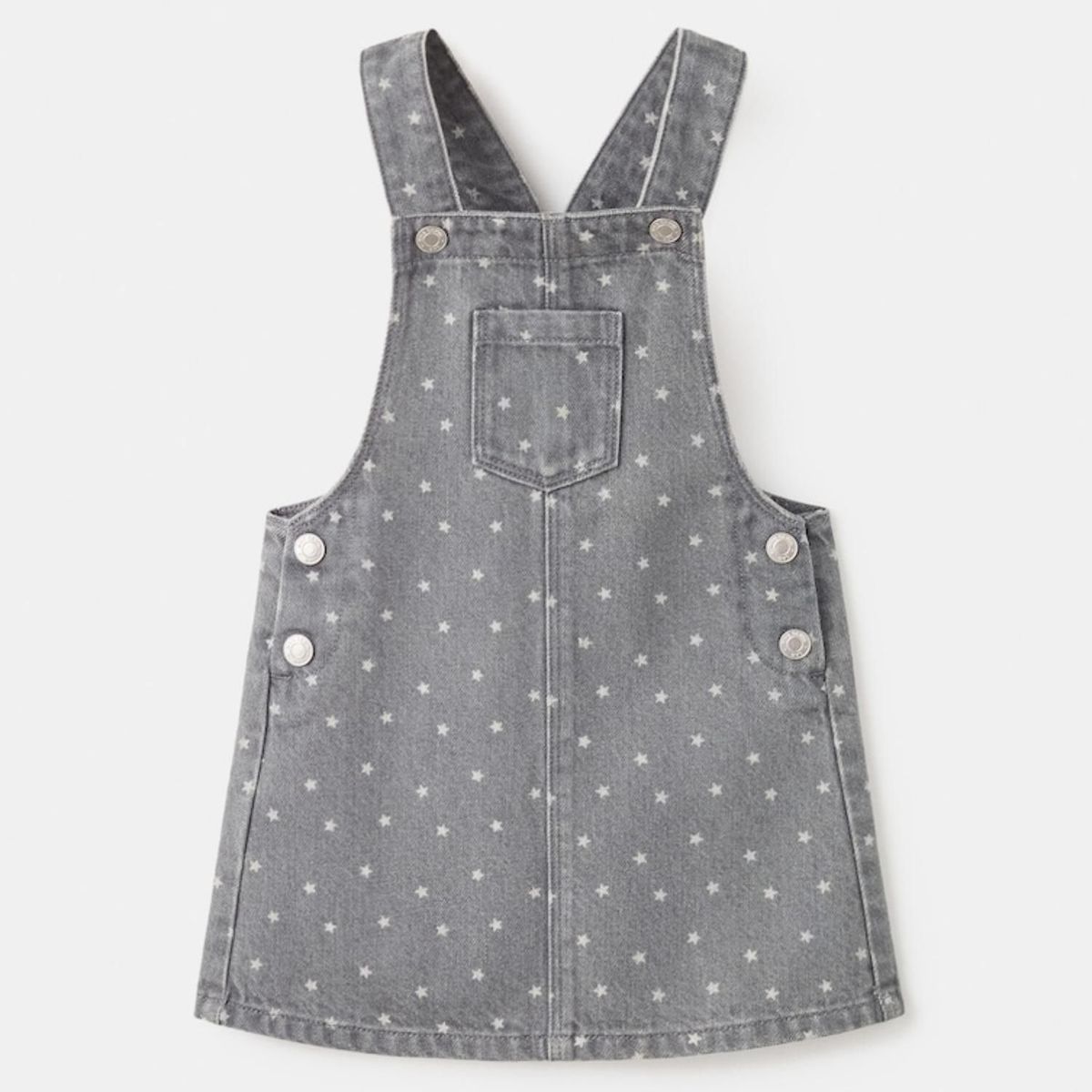 MANGO KIDS - Vestido Denim Estrellas Bebé Niña Mango Kids