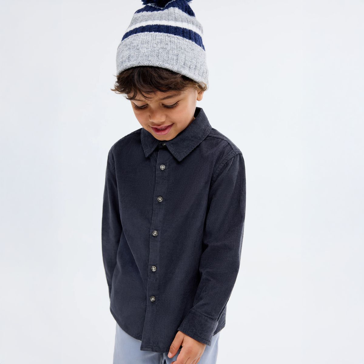 MANGO KIDS - Camisa Pana Algodón  Bebé Niño Mango Kids