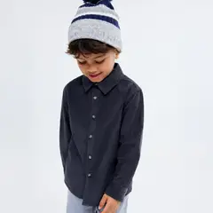 MANGO KIDS - Camisa Pana Algodón Bebé Niño