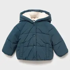 MANGO KIDS - Parka Capucha Pelo Unisex Bebé
