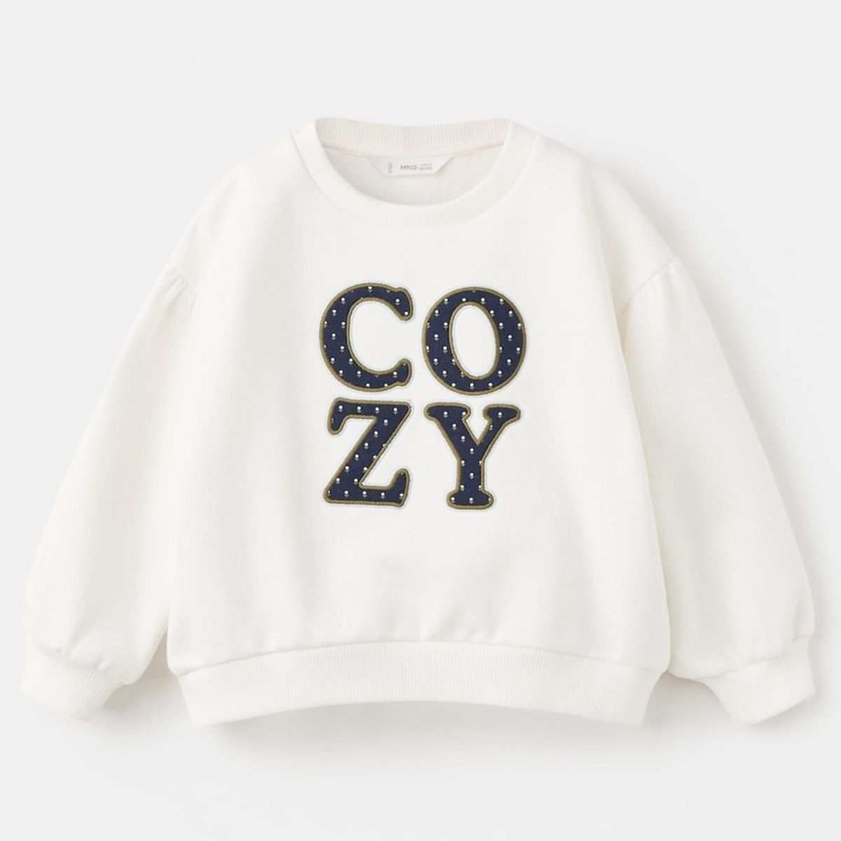 MANGO KIDS - Polerón Bordado Floral Bebé Niña Mango Kids