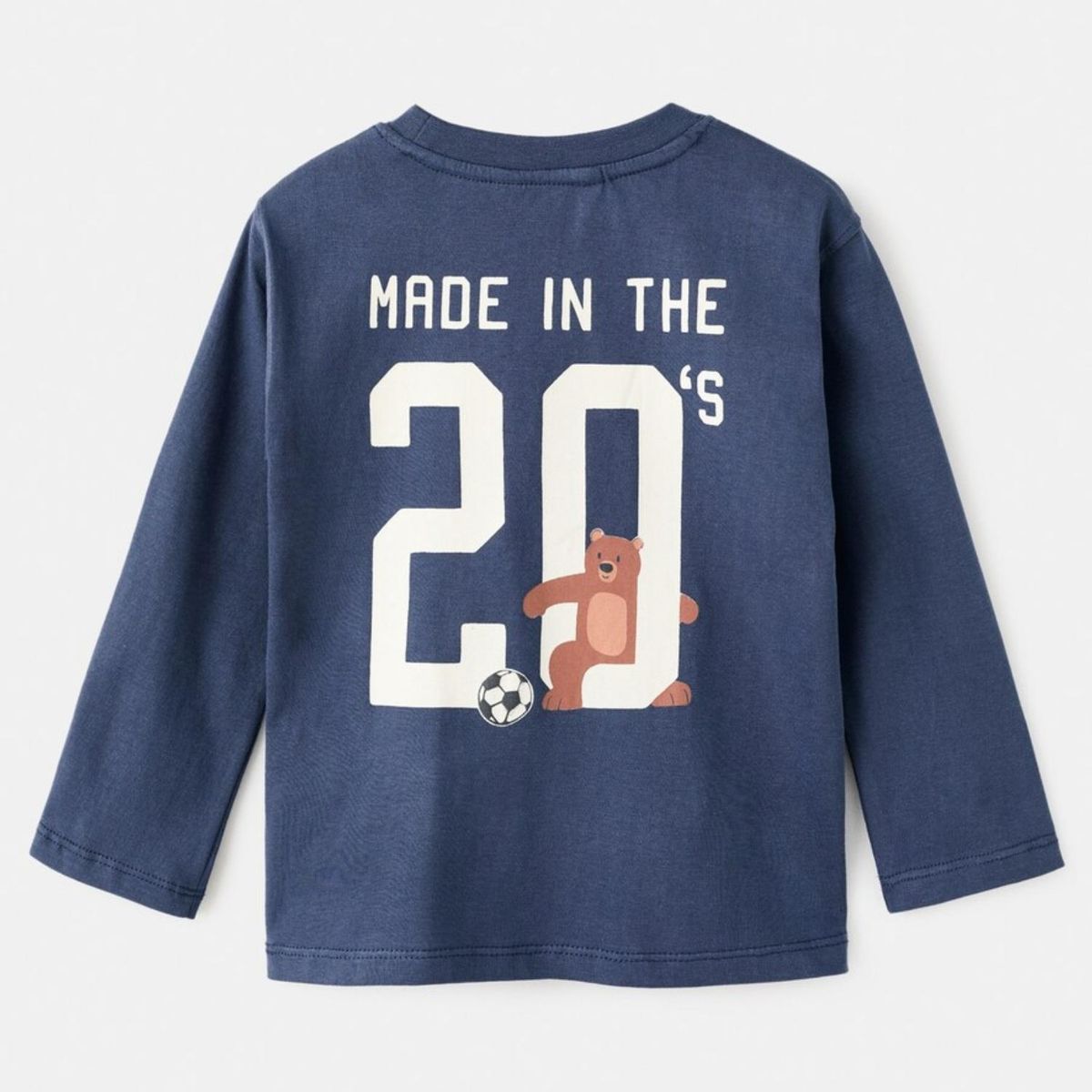 MANGO KIDS - Polera Bordada Estampada Bebé Niño Mango Kids