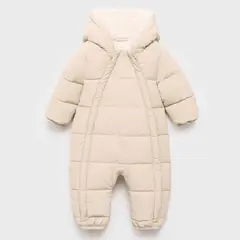 MANGO KIDS - Buzo Borreguito Capucha Unisex Bebé