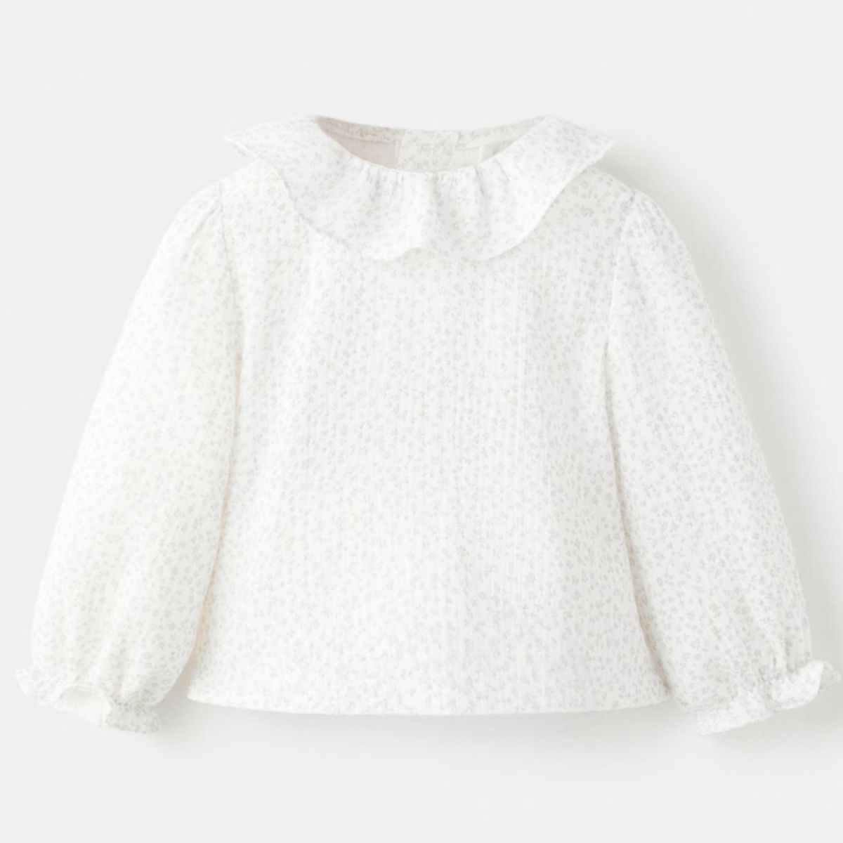 MANGO KIDS - Blusa Algodón Estampado Flores Unisex Bebé Mango Kids