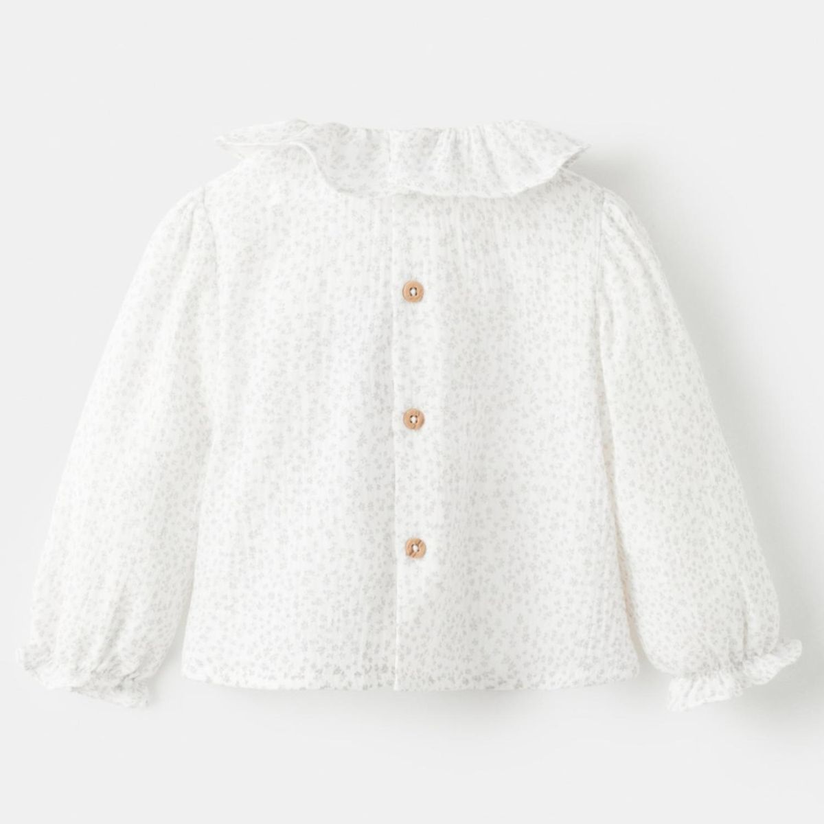 MANGO KIDS - Blusa Algodón Estampado Flores Unisex Bebé Mango Kids