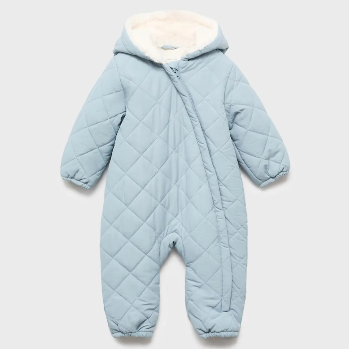 MANGO KIDS - Buzo Acolchado Interior Borreguito Unisex Bebé Mango Kids