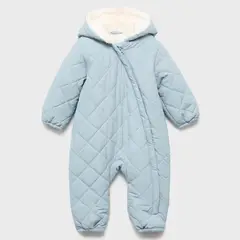 MANGO KIDS - Buzo Acolchado Interior Borreguito Unisex Bebé