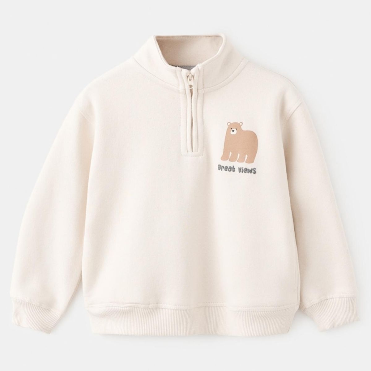 MANGO KIDS - Polerón Estampada Oso Bebé Niño Mango Kids
