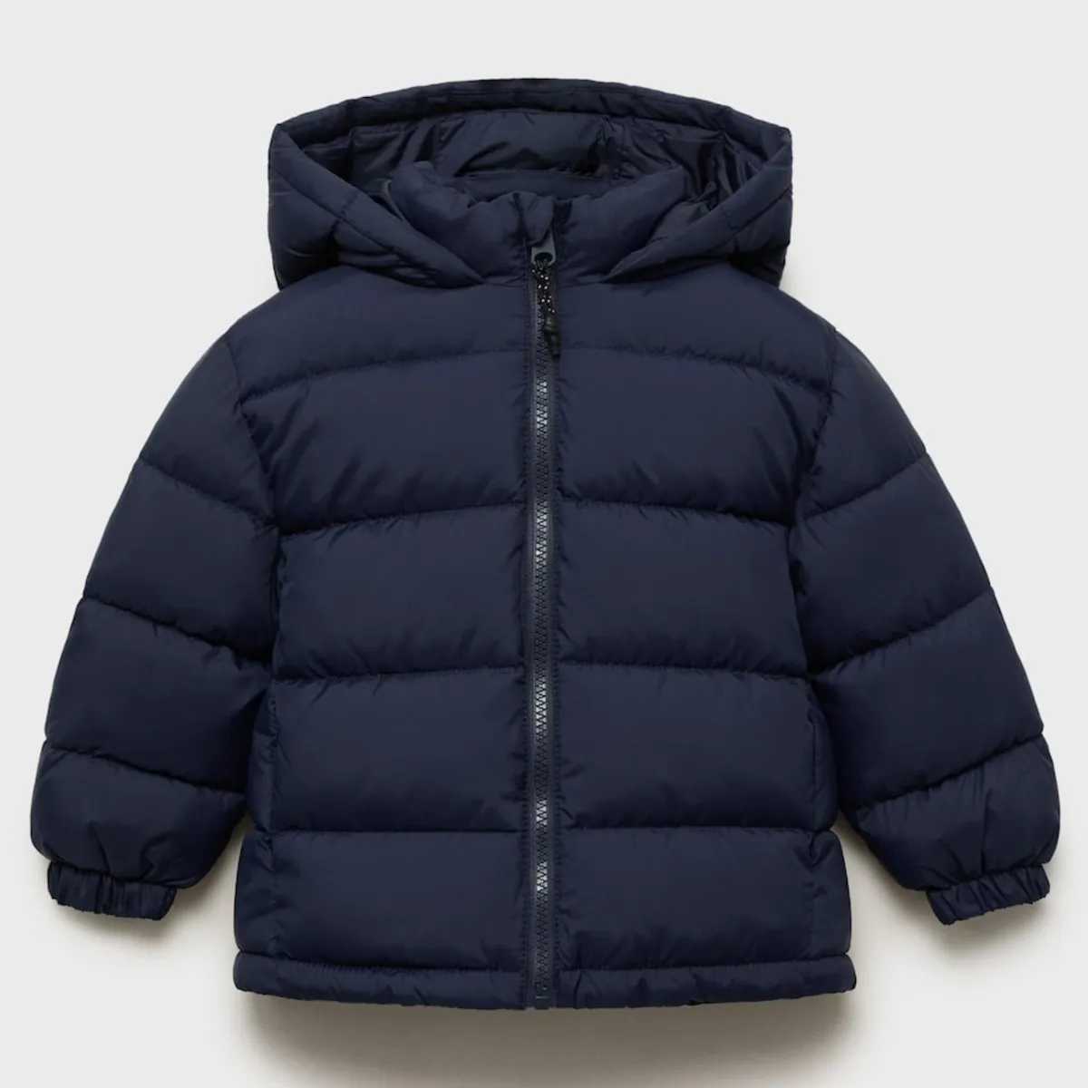 MANGO KIDS - Abrigo Capucha Forro Acolchado Bebé Niño Mango Kids