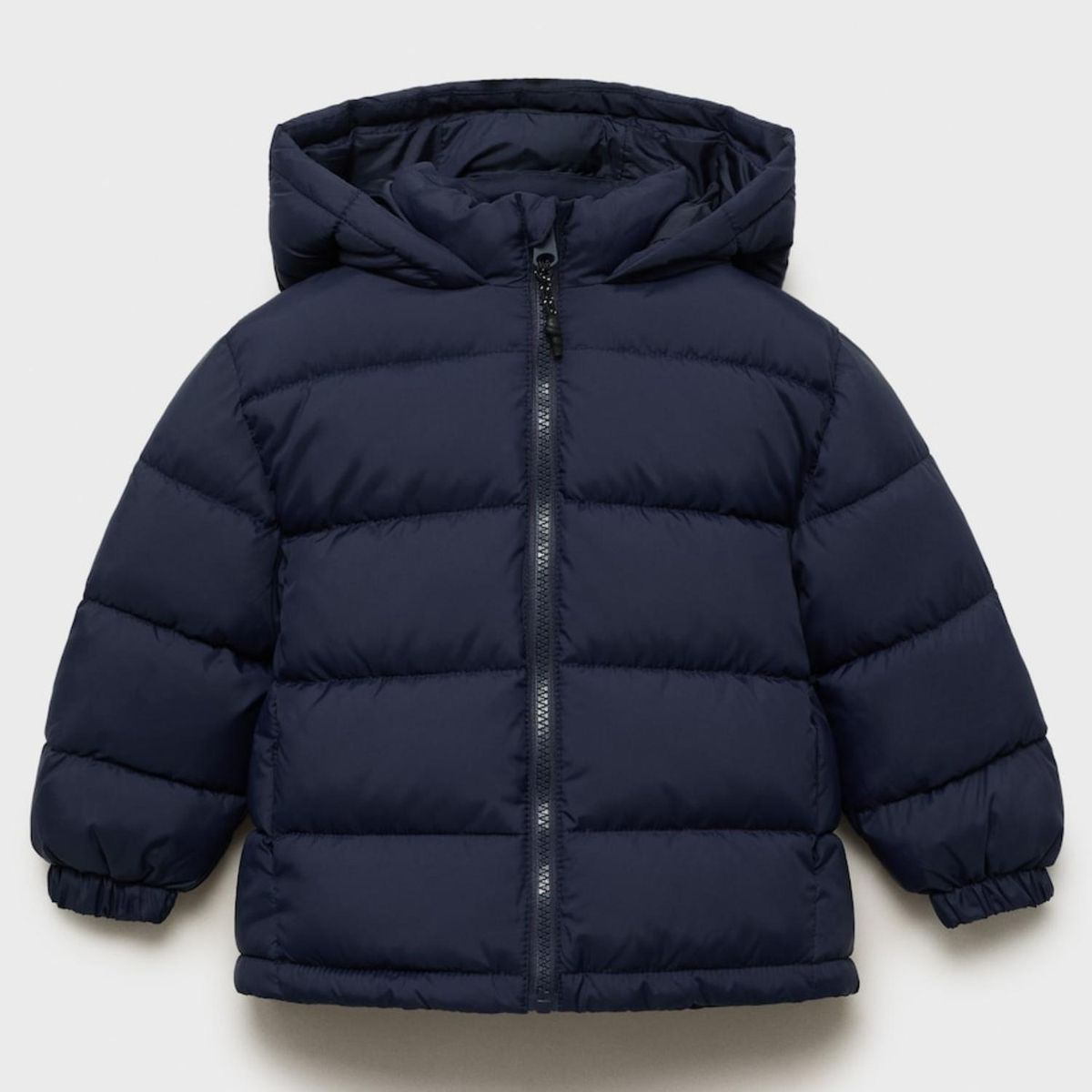 MANGO KIDS - Abrigo Capucha Forro Acolchado Bebé Niño Mango Kids