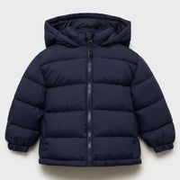 Abrigo Capucha Forro Acolchado Bebé Niño