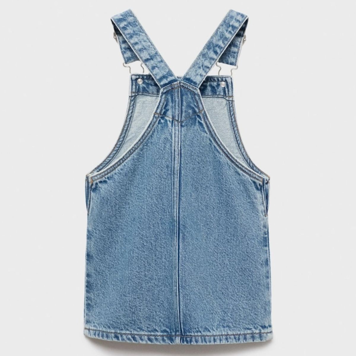 MANGO KIDS - Jardinera Denim Estrella Bebé Niña Mango Kids