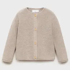 MANGO KIDS - Cárdigan Punto Unisex Bebé