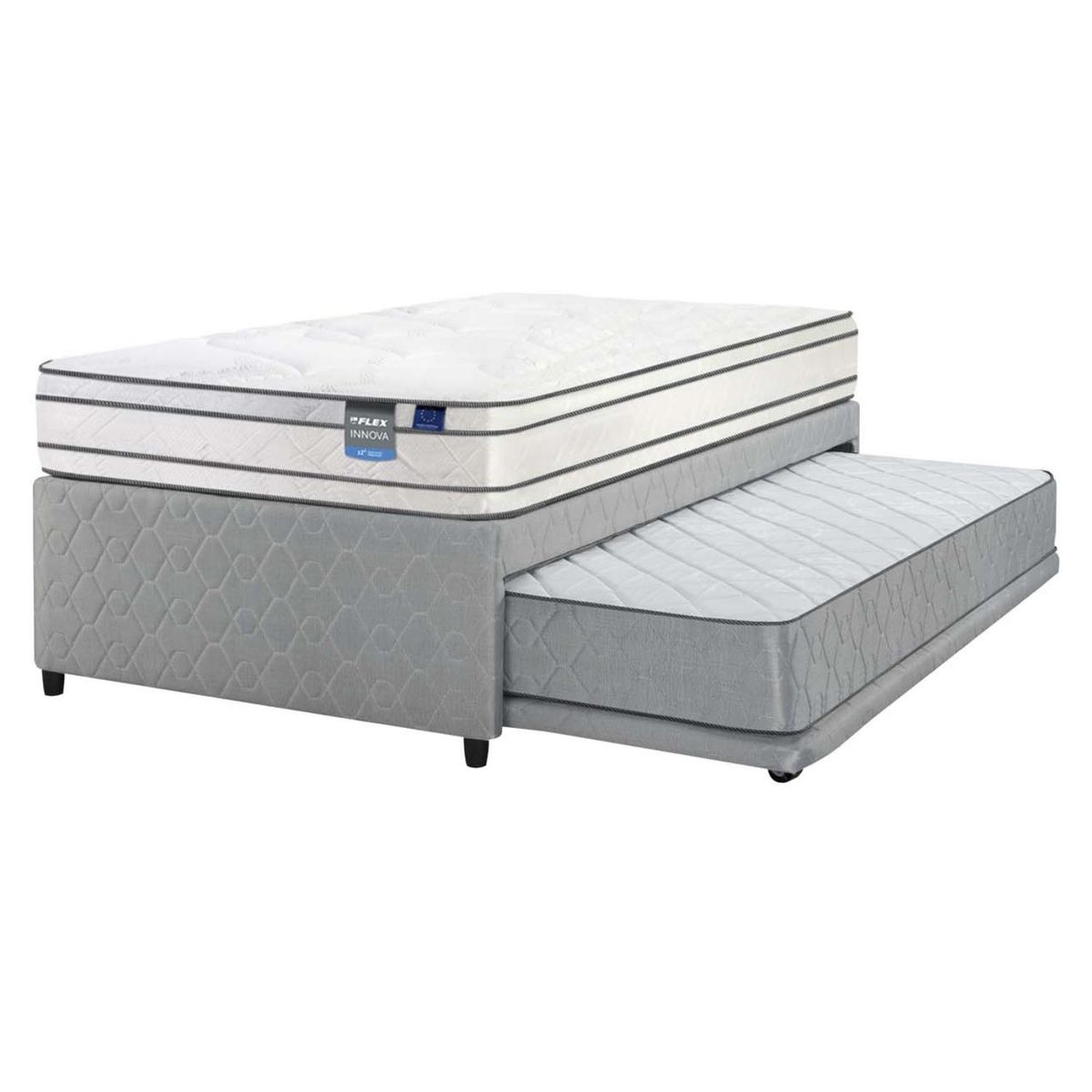 FLEX - Divan Innova Gris 1.5 Plazas Bx Flex