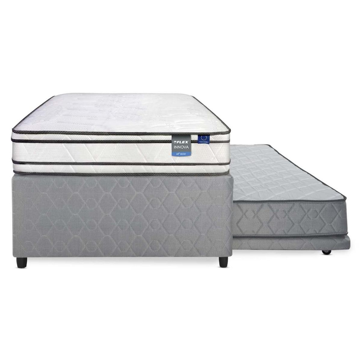 FLEX - Divan Innova Gris 1.5 Plazas Bx Flex