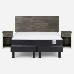 ROSEN - Cama Europea Wave 1.50X1.90 Bd Tabor C