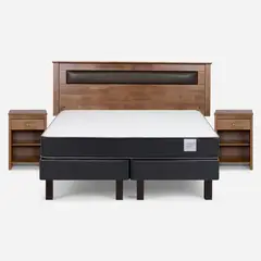 ROSEN - Cama Europea Wave 1.50X1.90 Bd Ferrara