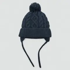 MANGO KIDS - Gorro Punto Borla Bebé Niño