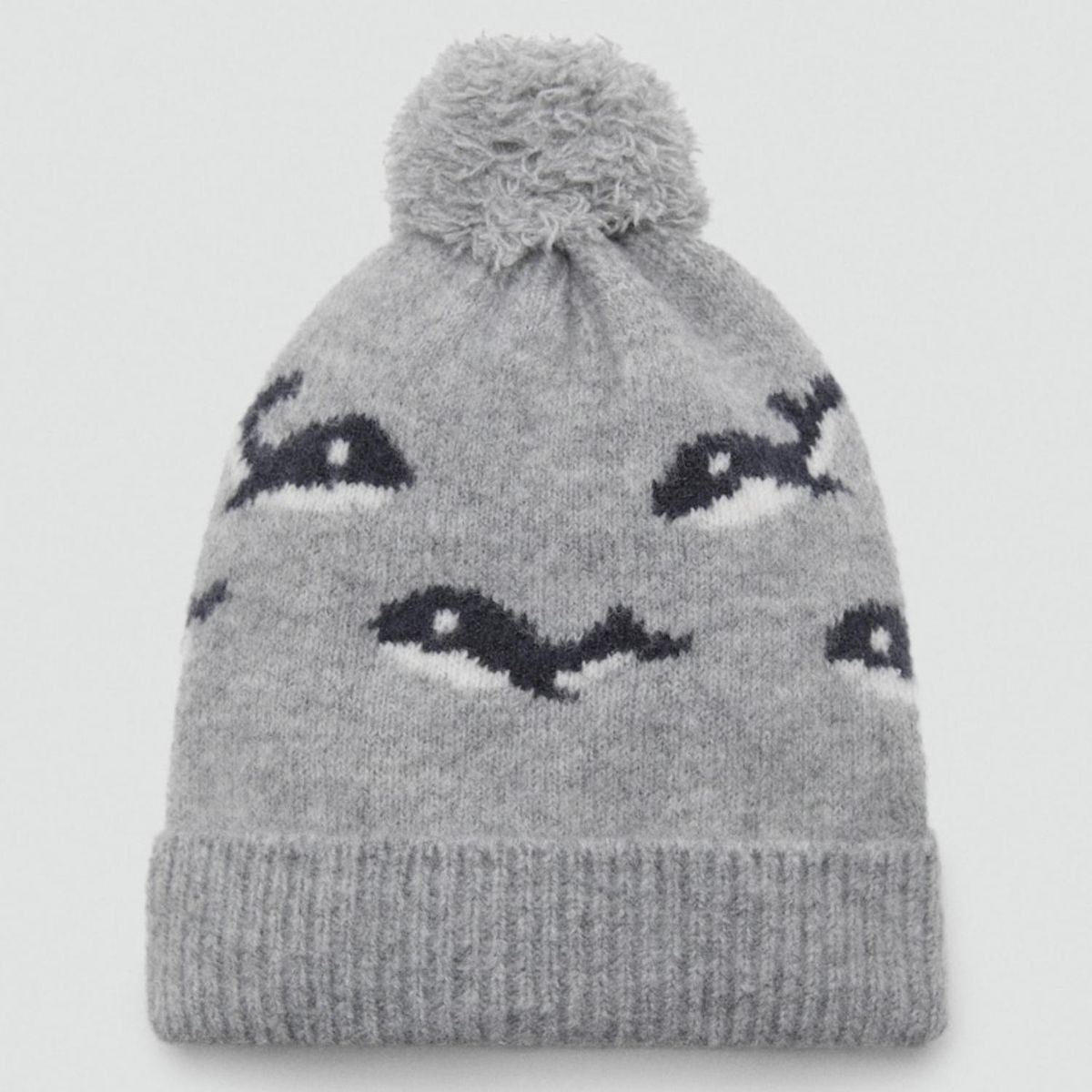 MANGO KIDS - Gorro Punto Borla Bebé Niño Mango Kids