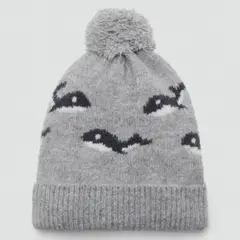 MANGO KIDS - Gorro Punto Borla Bebé Niño