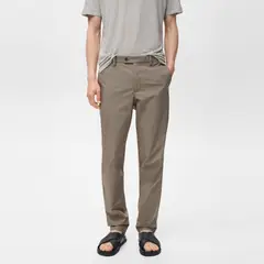 MANGO MAN - Pantalón Slim Fit 100% Algodón Hombre