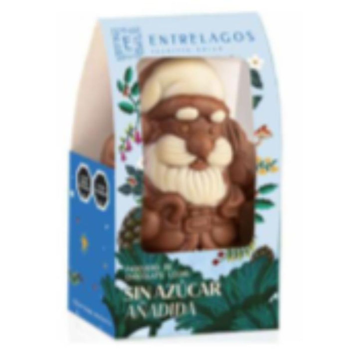 ENTRELAGOS - Pascuero Chocolate Leche sin Azúcar 60G Entrelagos