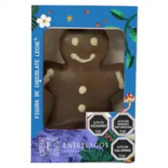 ENTRELAGOS - Mono Jengibre Chocolate Leche 100 Gr